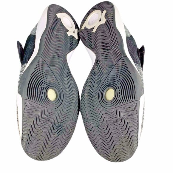 NIKE KD TREY 5 VI Basketball Mens Shoes Size 7.5 #AA7067-001 Black White - Picture 3 of 12